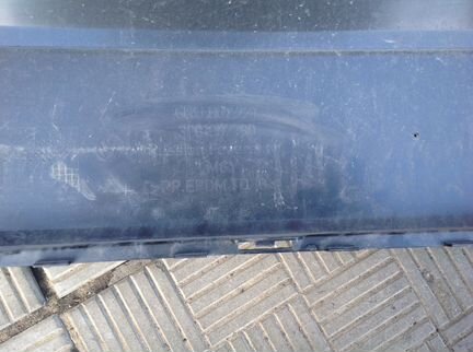 Бампер передний на фольксваген polo sedan