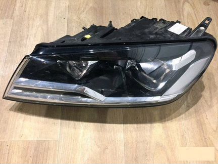 Фара в сборе передняя левая Vw Touareg 7P