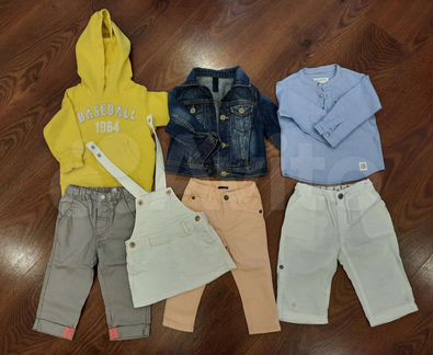 Детские вещи пакетом, рост 74 см