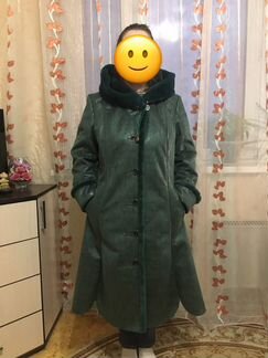 Дубленка женская большой размер