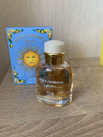 dolce gabbana light blue sun homme