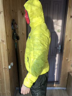 Куртка пуховик мужской бу