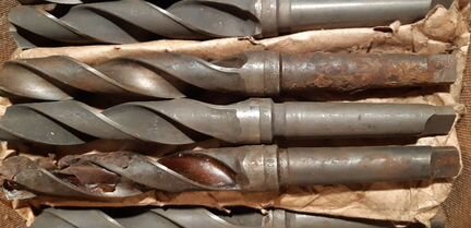 Сверло СССР ф30,5 с коническим хвостовиком