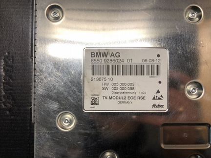 Тв модуль BMW F07 F10 F12 F01