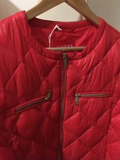 Тонкий пуховик guess оригинал р 54-56