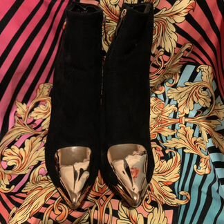 Ботильоны ботинки 37 размер ASOS Zara Lost ink