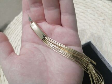 Серьги кисти бижутерия