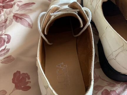 Туфли цвет слоновой кости 44 р Италия, Luca Trucer