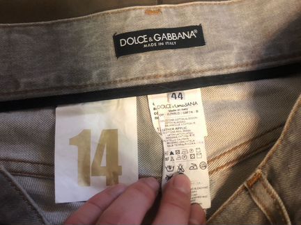 Джинсы dolce gabbana
