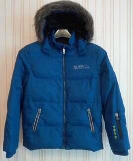 Теплая толстовка, зимняя куртка пуховик 146-152