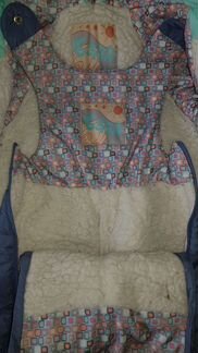 Зимний комбинезон-трансформер подкладка шерсть