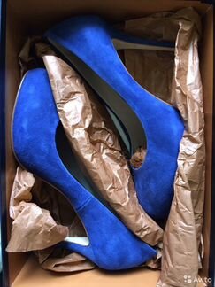 Туфли женские фиолетовые замшевые размер 37