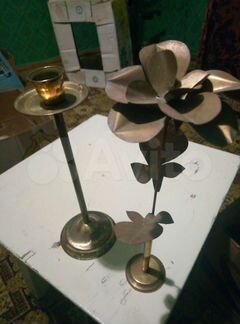 Подсвечник и цветок СССР