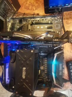 Комплект на ryzen 7 2700X мать+cpu+ram+ssd