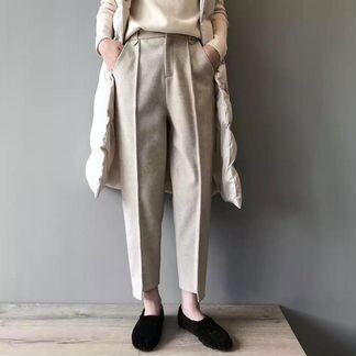 Брюки укороченные на осень, зиму и весну