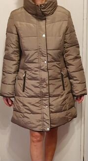 Пуховик зимний бежевый (коричневый) Австрия