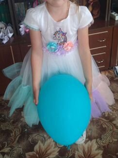 Платье единорожка