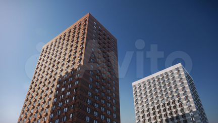1-к квартира, 39.3 м², 21/22 эт.