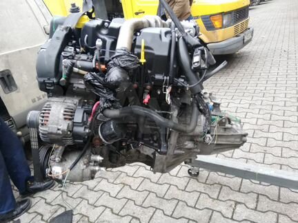 Двигатель в сборе МКПП Рено / Ниссан K9K732 Сименс