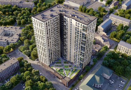 2-к квартира, 65.7 м², 16/24 эт.