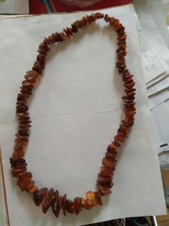 Бусы из янтаря