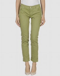Ermano Scervino Италия джинсы брюки фисташковые 27