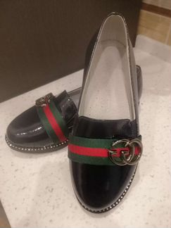Туфли лаковые Gucci