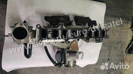 Выпускной коллектор Мазда с двигателя CH в сборе