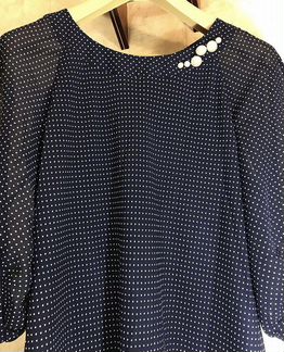 Платье новое в горошек