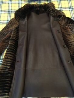 Полушубок двусторонний 50-52р