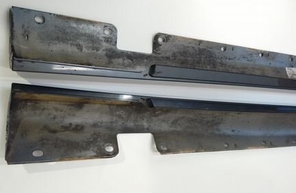 Накладка порог молдинг мерседес Е211 avangard