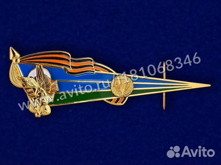 Уголок на берет десантника