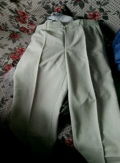 Брюки мужские лен