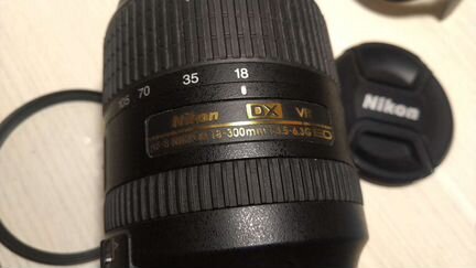 Объектив Nikon 18-300 DX VR AF-S