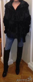 Норковая шуба из высококачественных шкурок