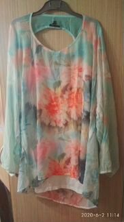 Блузка двойка большой размер