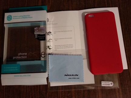 Чехол nillkin для Xiaomi Mi5C + пленка на стекло