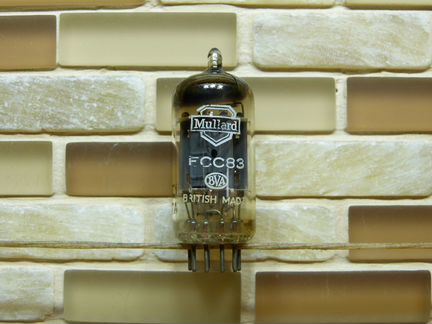ECC83 Mullard mC1 D welded itub лампа Англия