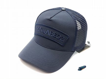 Бейсболка кепка Dsquared (т.синий) сетка