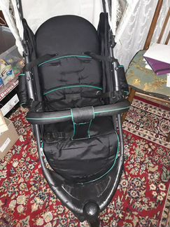 Коляска прогулочная с большими колёсами. hauck