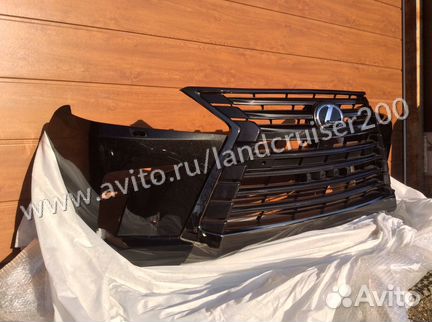 Новый бампер black edition Lexus LX450 LX570