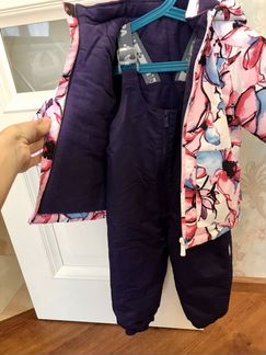 Зимний костюм для девочки 86-92