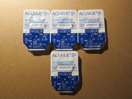 Контактные линзы Acuvue Oasys