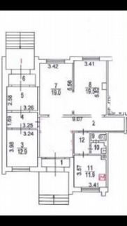 Свободного назначения, 22 м²