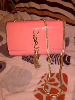 Сумка YSL Monogram Classic цвет лосось