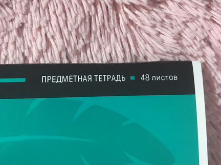 Предметная тетрадь по литературе