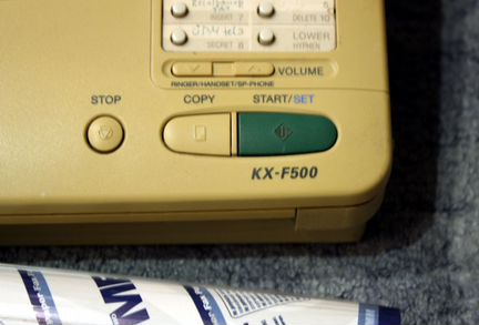 Факс Panasonic KX-F500