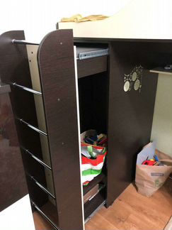 Детская кровать чердак