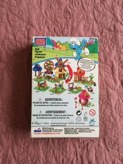Игрушка mega bloks смурфики, новая