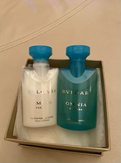 Bvlgary мини формат лосьон и масло для душа